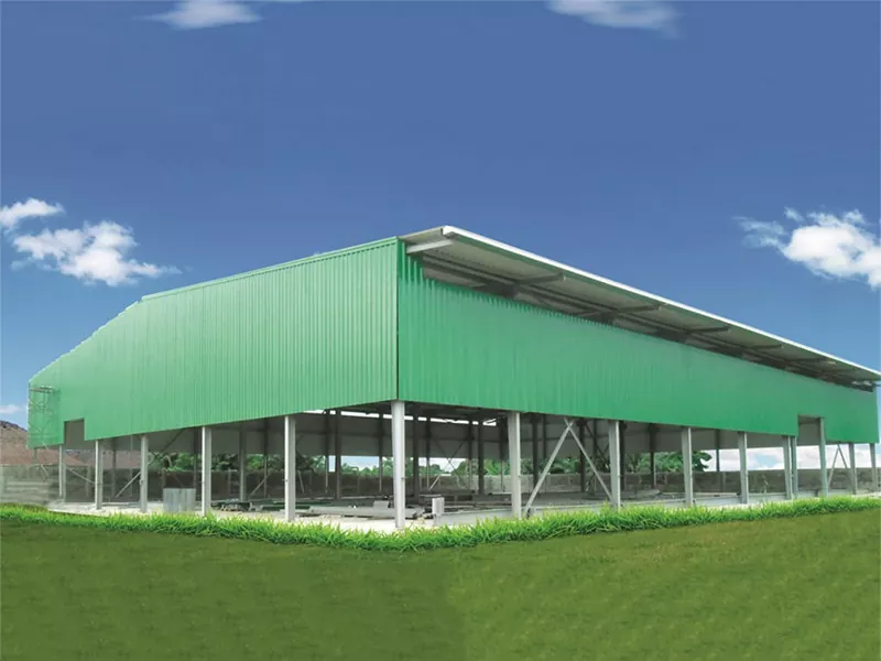 Ekologiczny budynek prefabryki metalowej